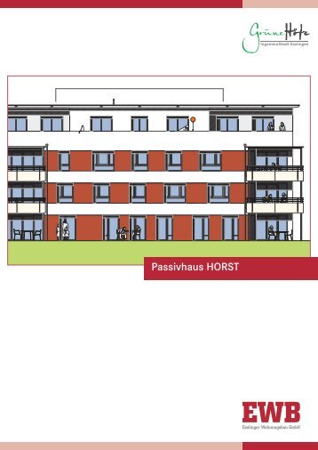 Passivhaus HORST - Esslinger Wohnungsbau Gmbh