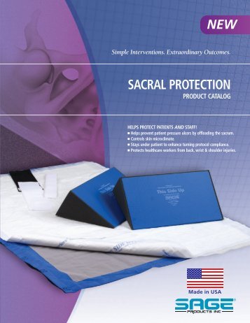 SACRAL PROTECTION - Sage Products Inc.