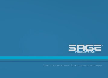 Corporate Profile - Sage Products Inc.
