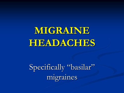 Dizziness: Differential Diagnosis