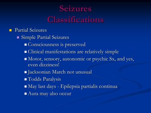 Dizziness: Differential Diagnosis