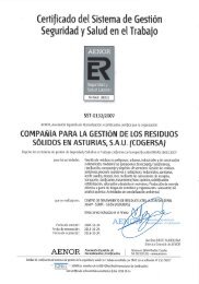 Certificado del Sistema de GestiÃ³n Seguridad y ... - MetaSpace Portal