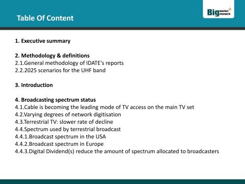 Spectrum Market for mobile broadband and broadcasting:2025 scenarios for the UHF band & the role of hybrid networks