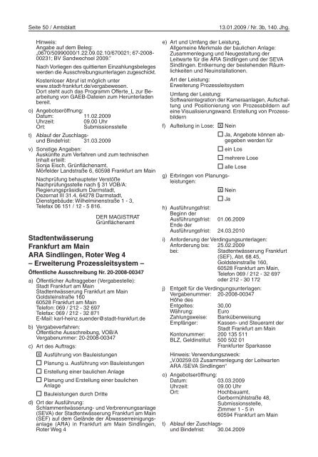 Amtsblatt Nr. 3b/2009 S. 29 - 56 (pdf [593.9 KB]) - Frankfurt am Main