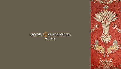 Broschüre Hotel Elbflorenz Dresden