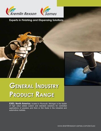 GENERAL INDUSTRY PRODUCT RANGE - Kremlin Rexson Sames