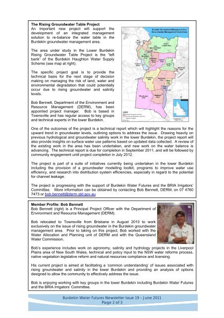 Issue #19 - June 2011 - CSIRO Land and Water