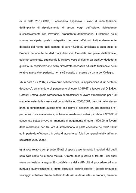 Sentenza della Corte dei Conti, sez. giurisd. Lombardia, n. 447/06