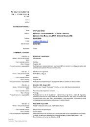 Curriculum vitae - Iescum