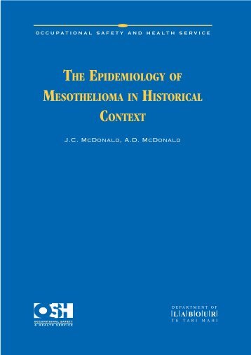 The Epidemiology of Mesothelioma in Historical ... - Business.govt.nz