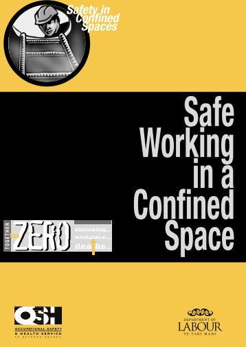 Confined Space - Safe Working in a - Business.govt.nz