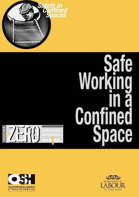 Confined Space - Safe Working in a - Business.govt.nz