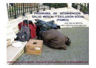 programa de intervención en salud mental y exclusión social (pismes)