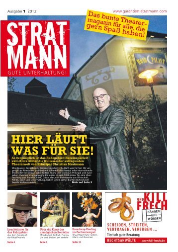 finden Sie die Stratmann-Theaterzeitung 1-2012 - Mondpalast