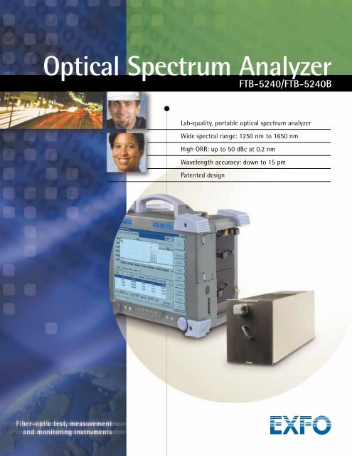 Optical Spectrum Analyzer FTB-5240/FTB-5240B - Rohde & Schwarz