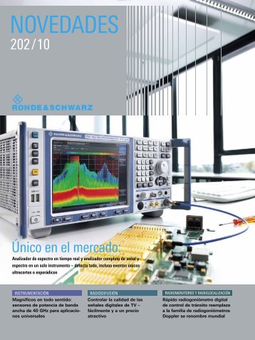 NOVEDADES 202/10 - Rohde & Schwarz