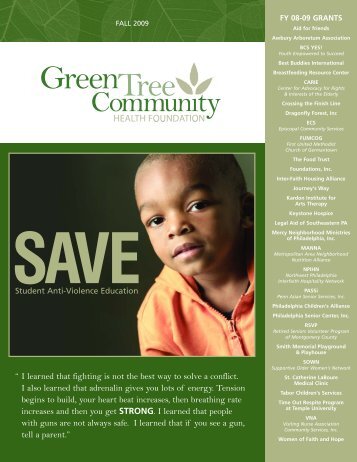 I learned that fighting is not the best - Green Tree Community Health ...