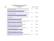 Correctional Industries Furniture Price List 9/11 ERGONOMIC ...