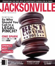 Jacksonville Magazine - Outside The Box - April 2015