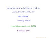 Introduction to Modern Fortran