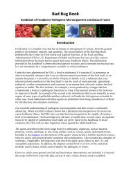 Bad Bug Book Handbook Of Foodborne Pathogenic Microorganisms