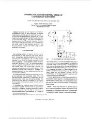 Dynamic analysis and control design of LCC resonant converter ...
