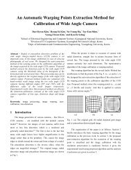 An Automatic Warping Points Extraction Method for Calibration of ...