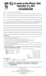 First Week Application Form - Alma Mater Society of UBC