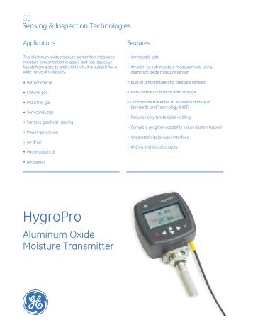 HygroPro - ODS-instrumentatie NL