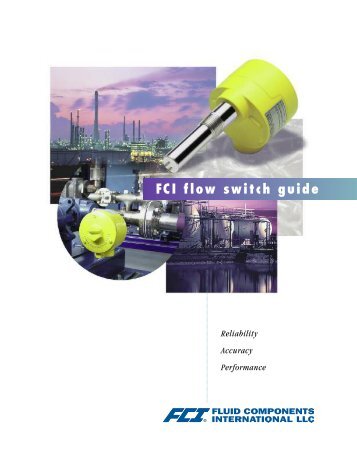 FCI flow switch guide