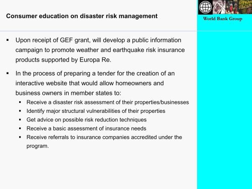 Program Overview - EUROPA RE