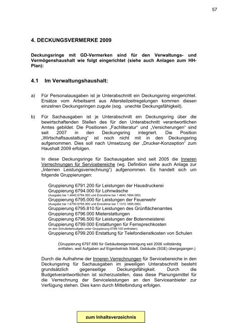 Gesamtplan Zusammenstellung der Einnahmen und ... - Esslingen