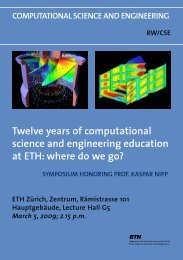 twelve years of computational science and engineering ... - ETH ZÃ¼rich