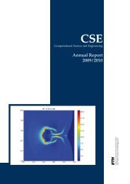 Annual Report 2009 / 2010 - RW/CSE - ETH ZÃ¼rich
