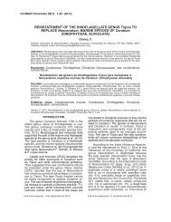 REINSTATEMENT OF THE DINOFLAGELLATE GENUS Tripos TO REPLACE Neoceratium, MARINE SPECIES OF Ceratium (DINOPHYCEAE, ALVEOLATA)