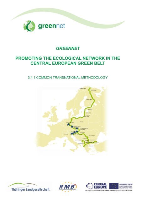 Common transnational methodology - GreenNet Project