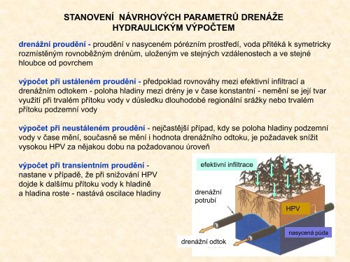 OdvodnÄnÃ­ - pÅednÃ¡Å¡ka 4 - ÄVUT