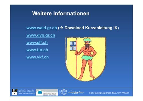 Vortrag über Interventionskarten in Graubünden