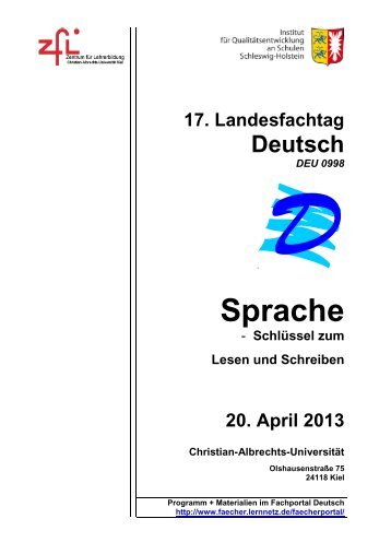 17. Landesfachtag Deutsch - Lernnetz.de