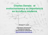 Charles Darwin: el evolucionismo y su importancia en la cultura ...