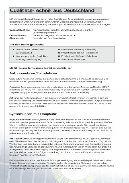 7-Segment-LCD / Zeit- und Temperaturanzeigen - NIS time