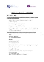 programa jornadas 2 y 3 de octubre dÃ­a 2 de octubre - Universidad ...