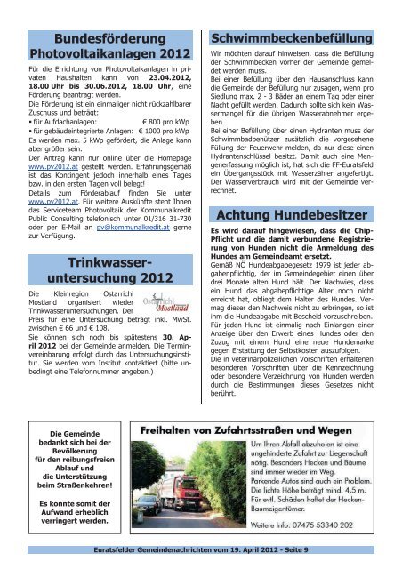 Download - Marktgemeinde Euratsfeld