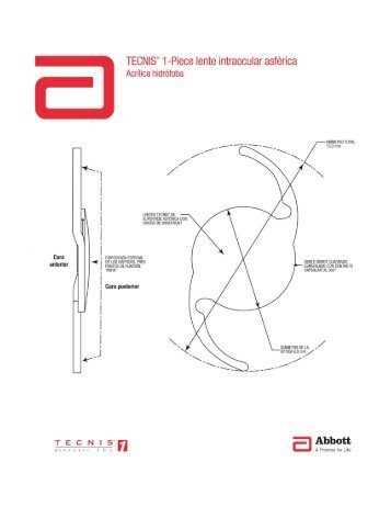 TECNISÂ® 1-Piece lente intraocular asfÃ©rica - AMV TecnologÃ­a ca