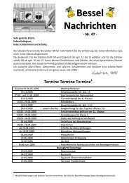 Bessel Nachrichten - Nr. 47 - Besselgymnasium