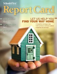 schools first credit card responsibility agreement