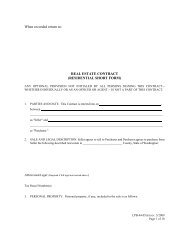 Real Estate Contract - Booker Auction Co.