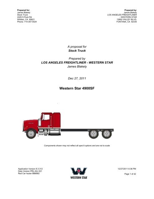 James Western Star >> Western Star 4900sf The Truck Paper James Western Star >> Western Star 4900sf The Truck Paper