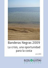 Informe Banderas Negras 2009 - Ecologistas en AcciÃ³n