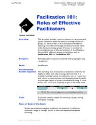 Facilitation 101: Roles of Effective Facilitators - The UTeach Institute